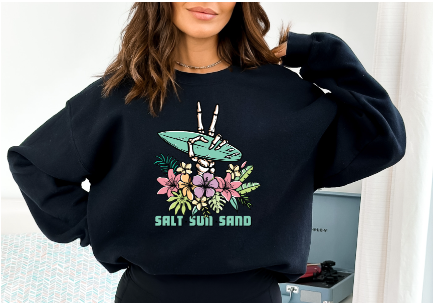 Salt-Sun-Sand - Full Color DTF Transfer