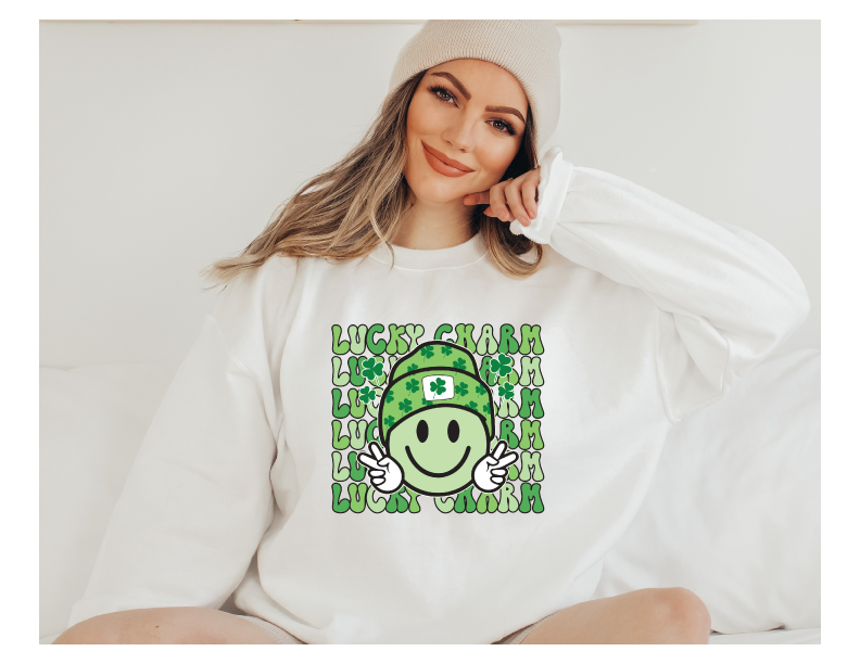 Lucky Charm St. Patrick's  |Heat Transfer Vinyl (RTS)