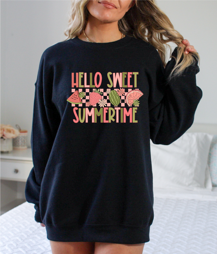 Hello Sweet- Full Color DTF Transfer