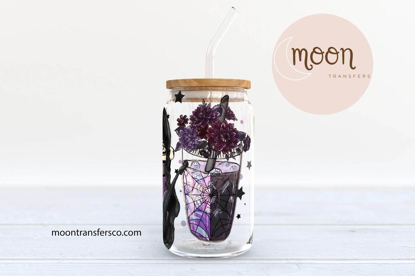 Wednesday |Glass Sublimation Tumbler Wrap | Valentine |Sublimation | Glass Can Wraps