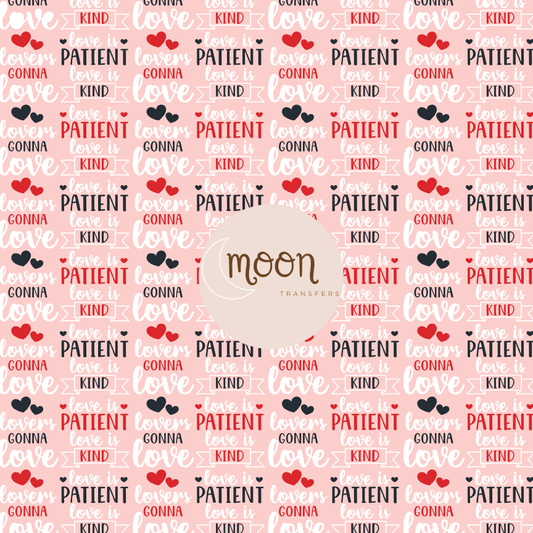 016 Loved it | Vinyl Sheet | 12x12 Vinyl Sheet | Patterned Vinyl