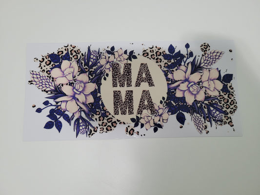 MAMA UV DTF 16oz Glass Can