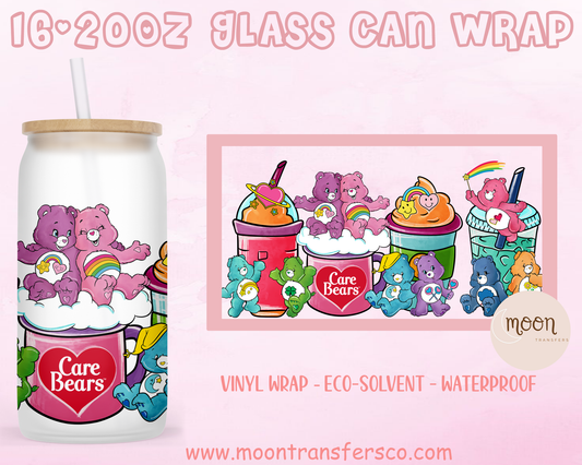 007| Glass Tumbler Wrap | Vinyl Decal | Glass Can Wraps