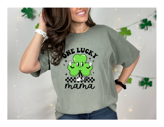 Lucky MAMA | St. Patrick's Design  Heat Transfer Vinyl (RTS)