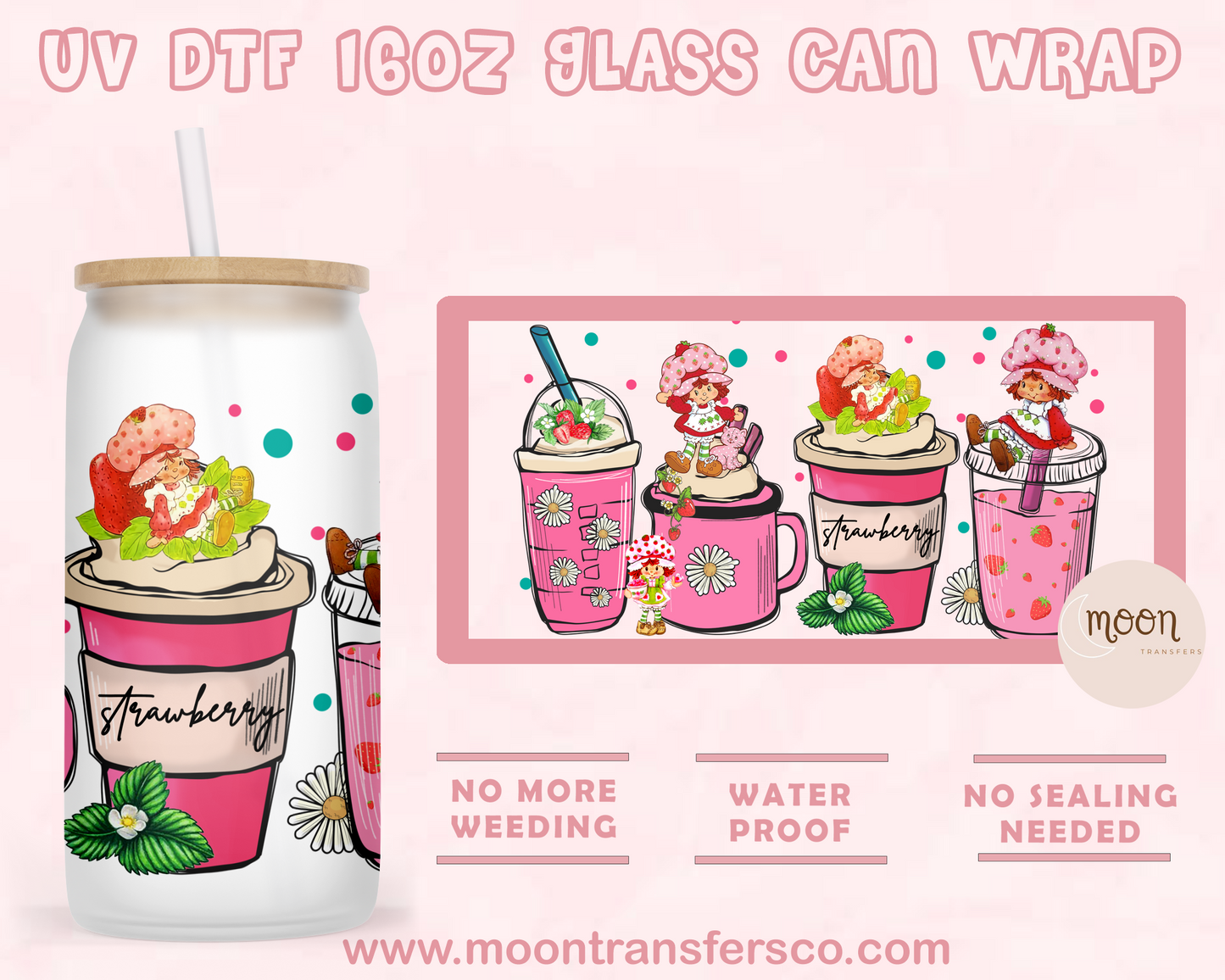 09- UV DTF 16oz Glass Can