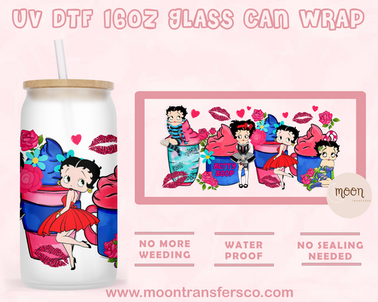 02 - UV DTF 16oz Glass Can